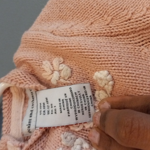 Toddler Floral Sweater - Picture 3 of 3